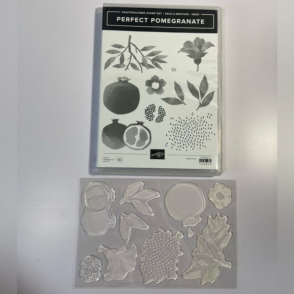 Perfect Pomegranate (Bonus 6 cards) Stamp Set Card Class by Stampin Up! *Retired - Picture 4 of 6